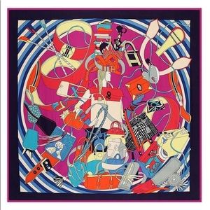 100% Silk Huge Scarf